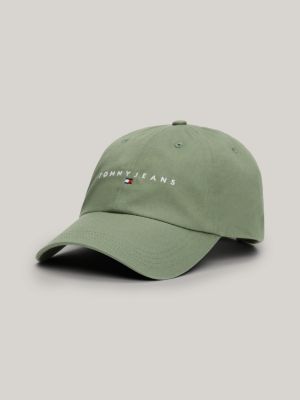 6PanelBaseballCap mit Logo Grün Tommy Hilfiger