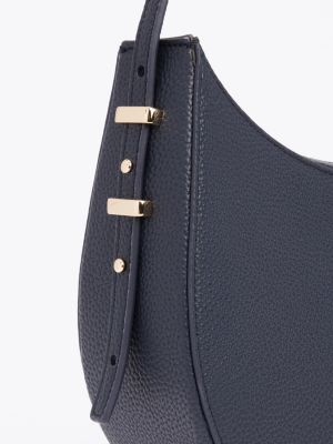 multi hobo-tasche mit genarbtem finish für damen - tommy hilfiger