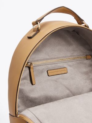 beige th soft dome backpack for women tommy hilfiger