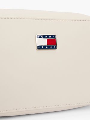 petit sac bandoulière essential blanc pour femmes tommy jeans