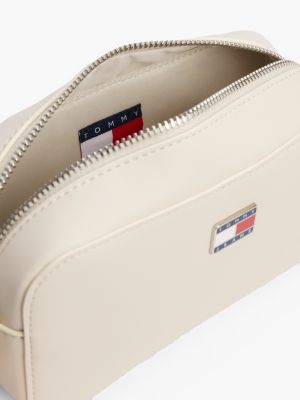 white essential logo camera bag for women tommy jeans