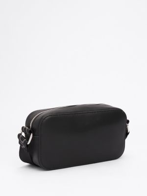 black essential logo camera bag for women tommy jeans