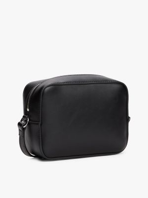 black essential camera bag for women tommy jeans