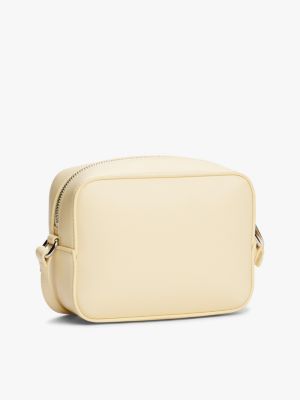 petit sac bandoulière essential beige pour femmes tommy jeans