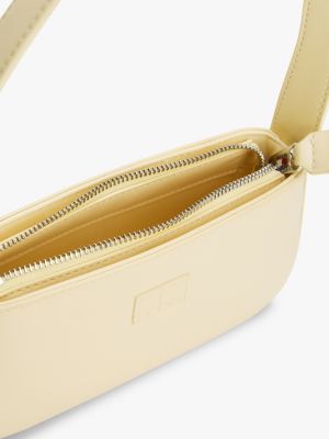 beige essential shoulder bag for women tommy jeans