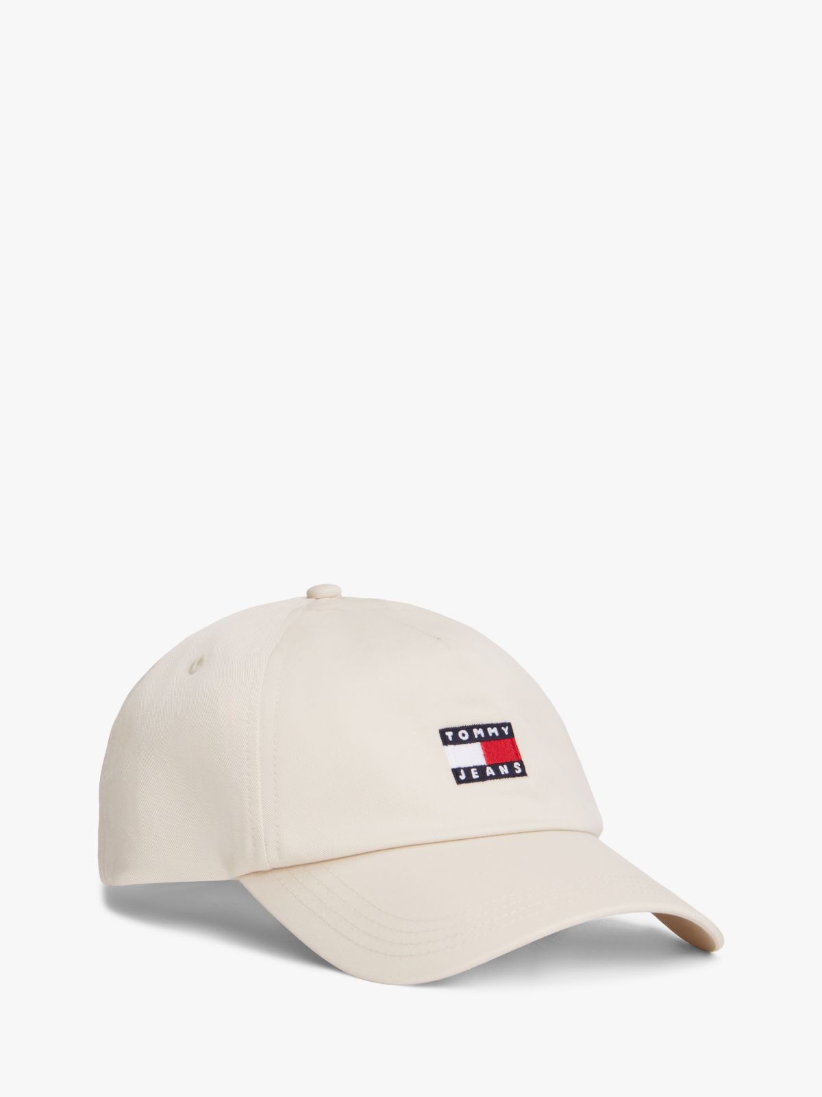 Heritage Logo Five-Panel Baseball Cap — Beige