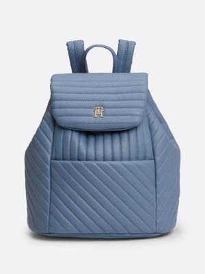 Gesteppter Rucksack mit TH Monogramm