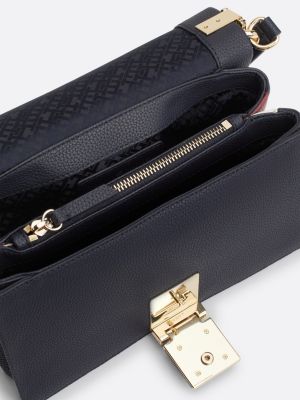 TH Monogram Crossover Bag | Blue | Tommy Hilfiger