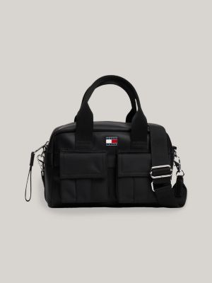 bolso bandolera con bolsillos funcionales black de mujeres tommy jeans