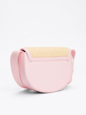 meerdere kleuren kids crossbodytas met klep voor meisjes - tommy hilfiger