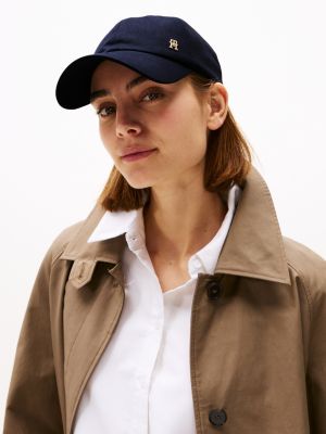 blue chic five-panel baseball cap for women tommy hilfiger