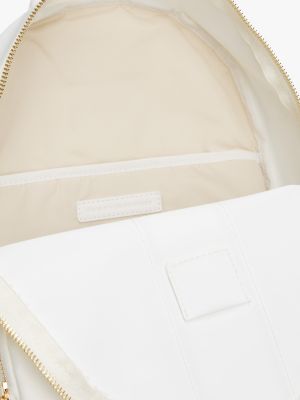 wit corporate dome-rugzak voor dames - tommy hilfiger