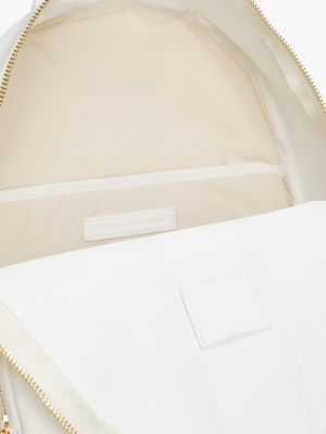 white corporate dome backpack for women tommy hilfiger