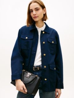 TH Monogram Crossbody Satchel — Black 5