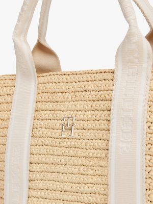 multi crochet crossbody tote bag for women tommy hilfiger