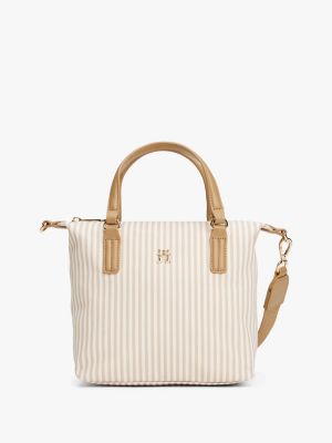 multi canvas tote bag for women tommy hilfiger