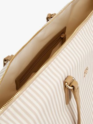 cabas en toile blanc pour femmes tommy hilfiger