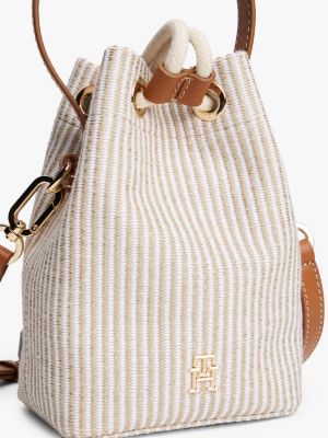 multi crossbody-beuteltasche für damen - tommy hilfiger