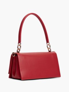 TH Monogram Flap Crossbody Bag — Red 3