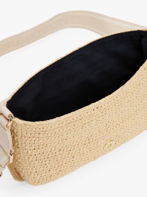 multi raffia convertible crossbody bag for women tommy hilfiger