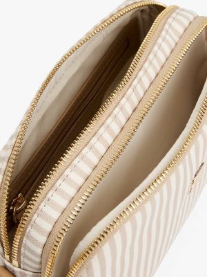 multi stripe crossbody camera bag for women tommy hilfiger