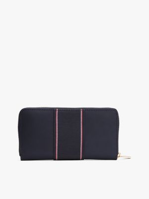 multi corporate zip-around wallet for women tommy hilfiger