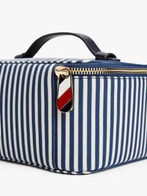 multi stripe vanity case for women tommy hilfiger