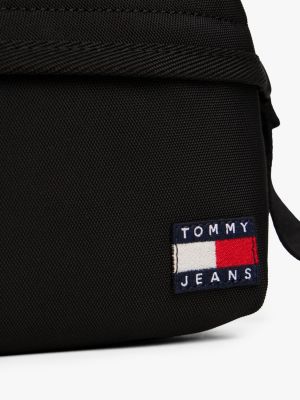 black essential crossbody bag for women tommy jeans