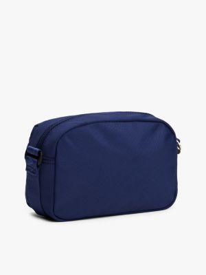 blau essential crossbody-tasche für damen - tommy jeans