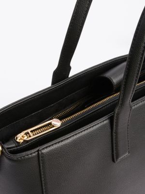 sac bandoulière th soft noir pour femmes tommy hilfiger