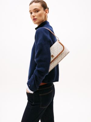 multi th monoplay flap crossbody bag for women tommy hilfiger