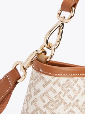 multi th monoplay geschmeidige schultertasche für damen - tommy hilfiger