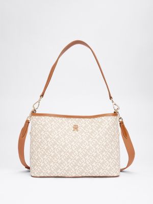 bolso de hombro th monoplay con acabado liso multi de mujeres tommy hilfiger