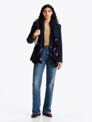multi essential flag halstuch aus jacquard für damen - tommy hilfiger