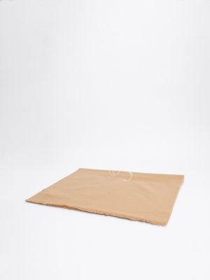 écharpe chic effilochée à logo beige pour femmes tommy hilfiger