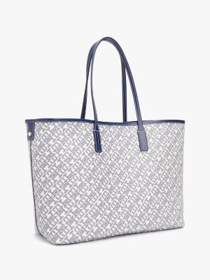 multi th monoplay multi compartment tote for women tommy hilfiger