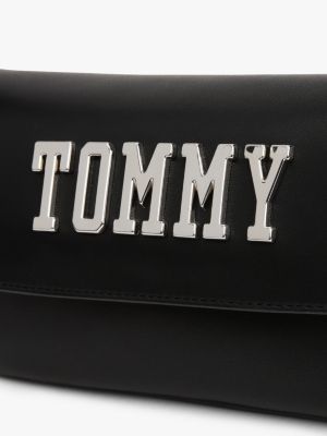 multi top handle flap crossbody bag for women tommy jeans