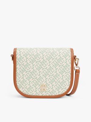 multi th monoplay crossbody-satteltasche für damen - tommy hilfiger