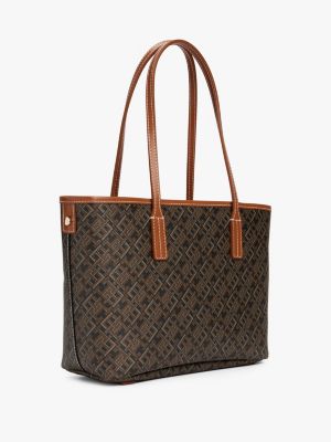 multi th monoplay tote bag for women tommy hilfiger