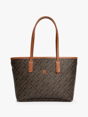 multi th monoplay tote bag for women tommy hilfiger