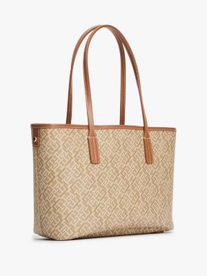 multi th monoplay tote bag for women tommy hilfiger