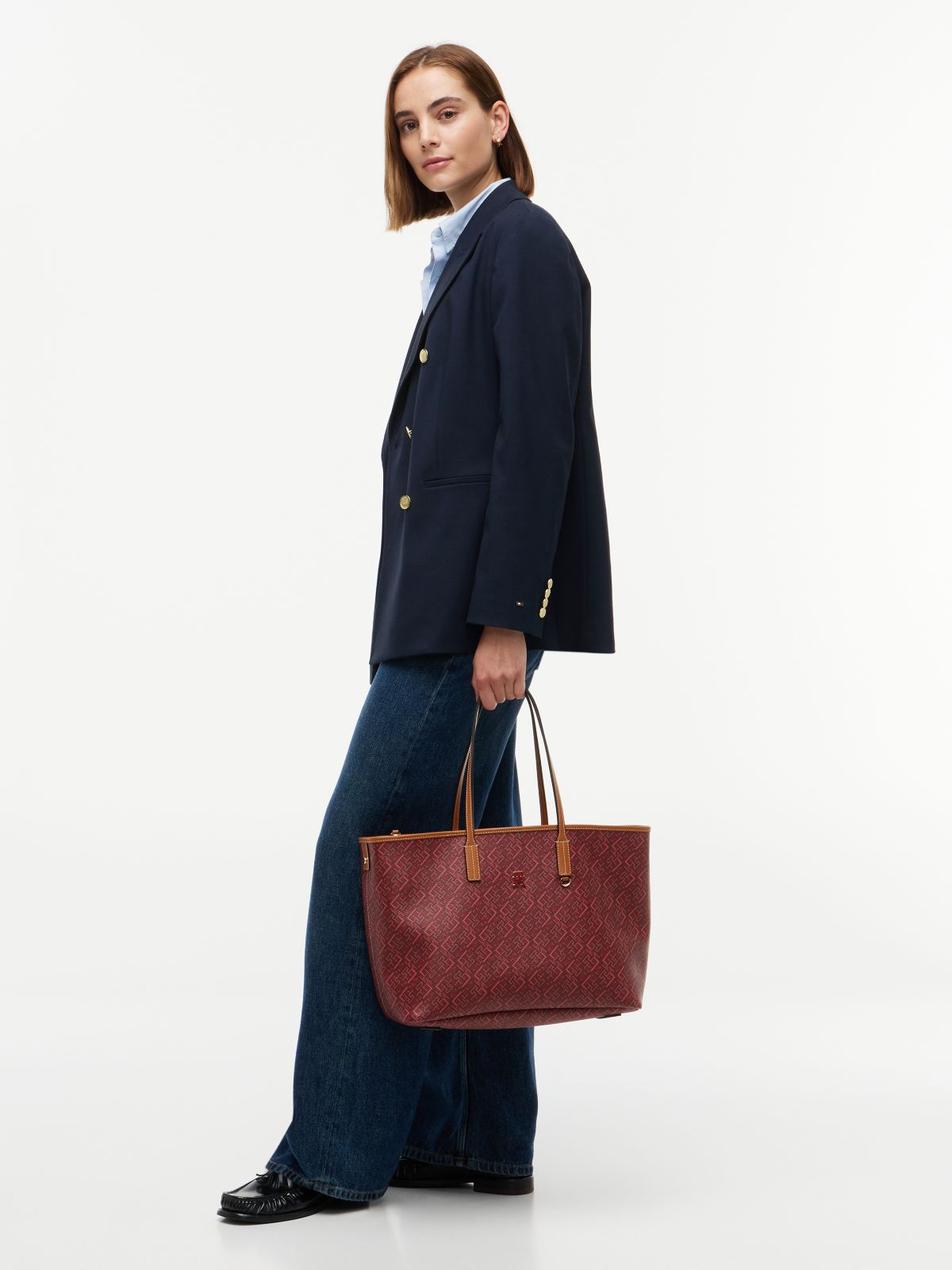 TH Monoplay Tote Bag — Red