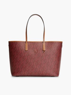 red th monoplay tote bag for women tommy hilfiger