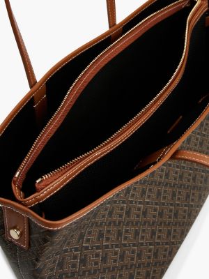 black th monoplay tote bag for women tommy hilfiger