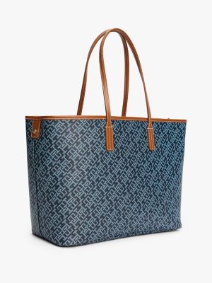 multi th monoplay tote bag for women tommy hilfiger