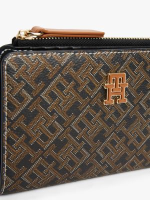 portafogli bifold th monoplay marrone da donne tommy hilfiger