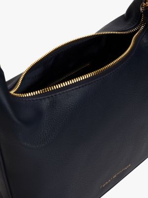 blue logo webbing strap crossbody bag for women tommy hilfiger