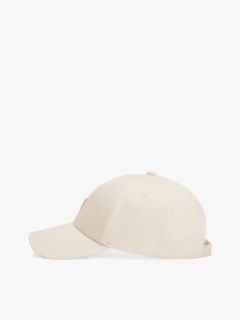Chic TH Monogram Plaque Baseball Cap — Beige 3