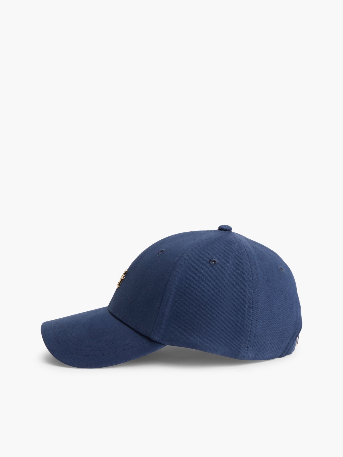 Chic TH Monogram Plaque Baseball Cap — Blue