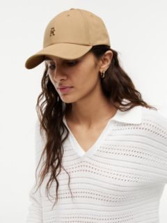 Chic TH Monogram Plaque Baseball Cap — Khaki 4